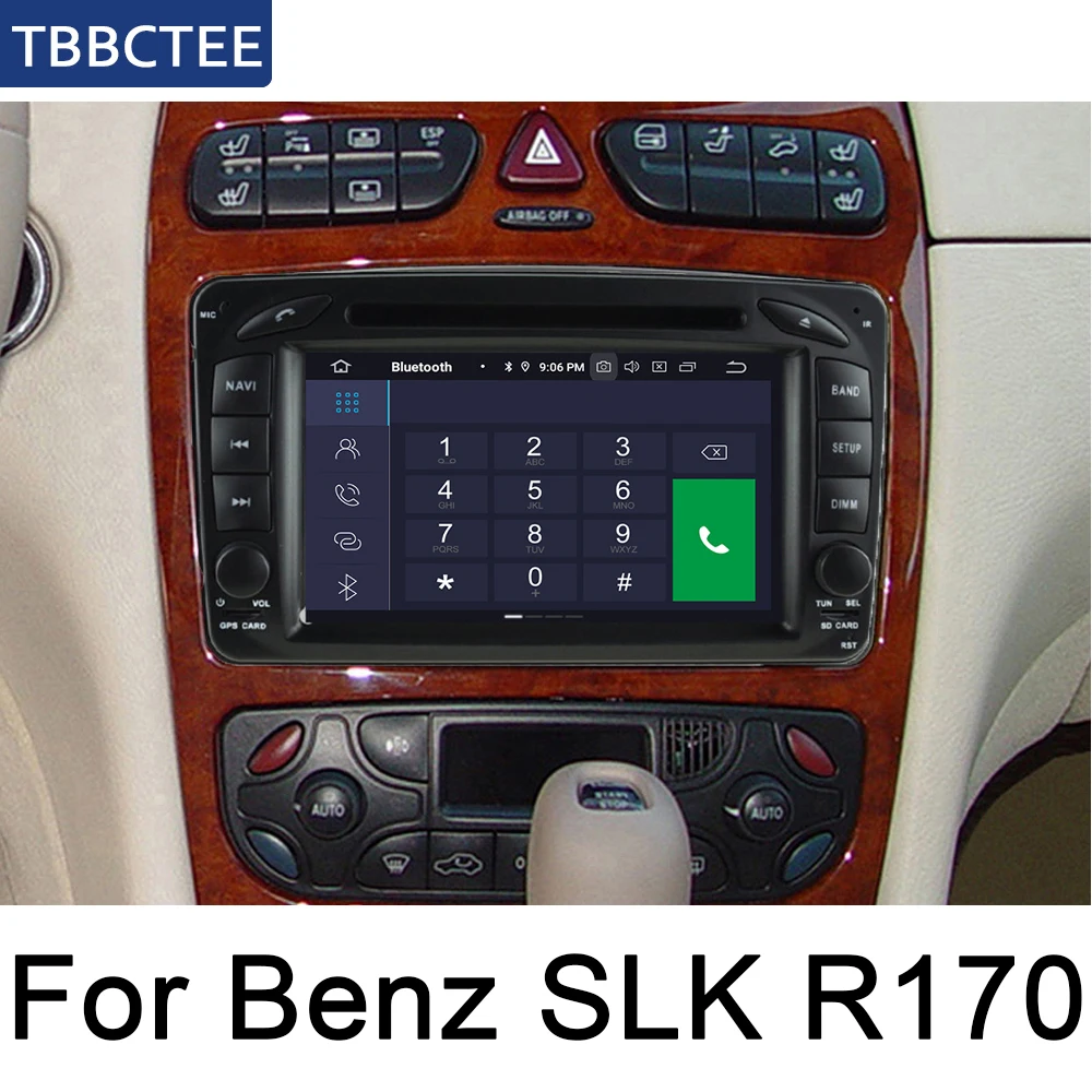Для Mercedes Benz SLK Class R170 1996~ 2004 Android радио, Bluetooth, GPS навигация wifi стерео видео Автомобильный мультимедийный плеер карта