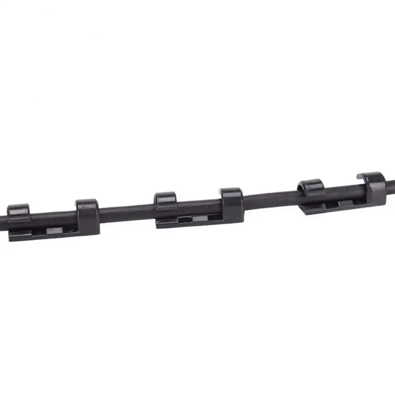 20 шт. самоклеящиеся зажимы для кабелей кабельный органайзер зарядки