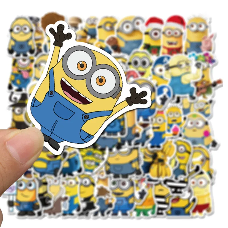 103050pcs kawaii anime action figure sticker stationery mobile phone guitar laptop decal decor stickers girl kids toys free global shipping