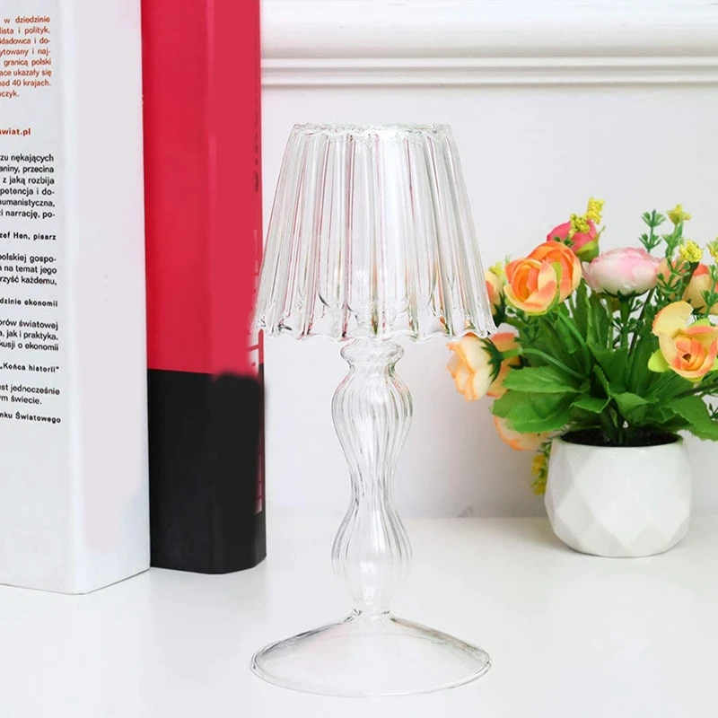 ABSF настольная лампа стеклянный подсвечник украшения для дома чайная