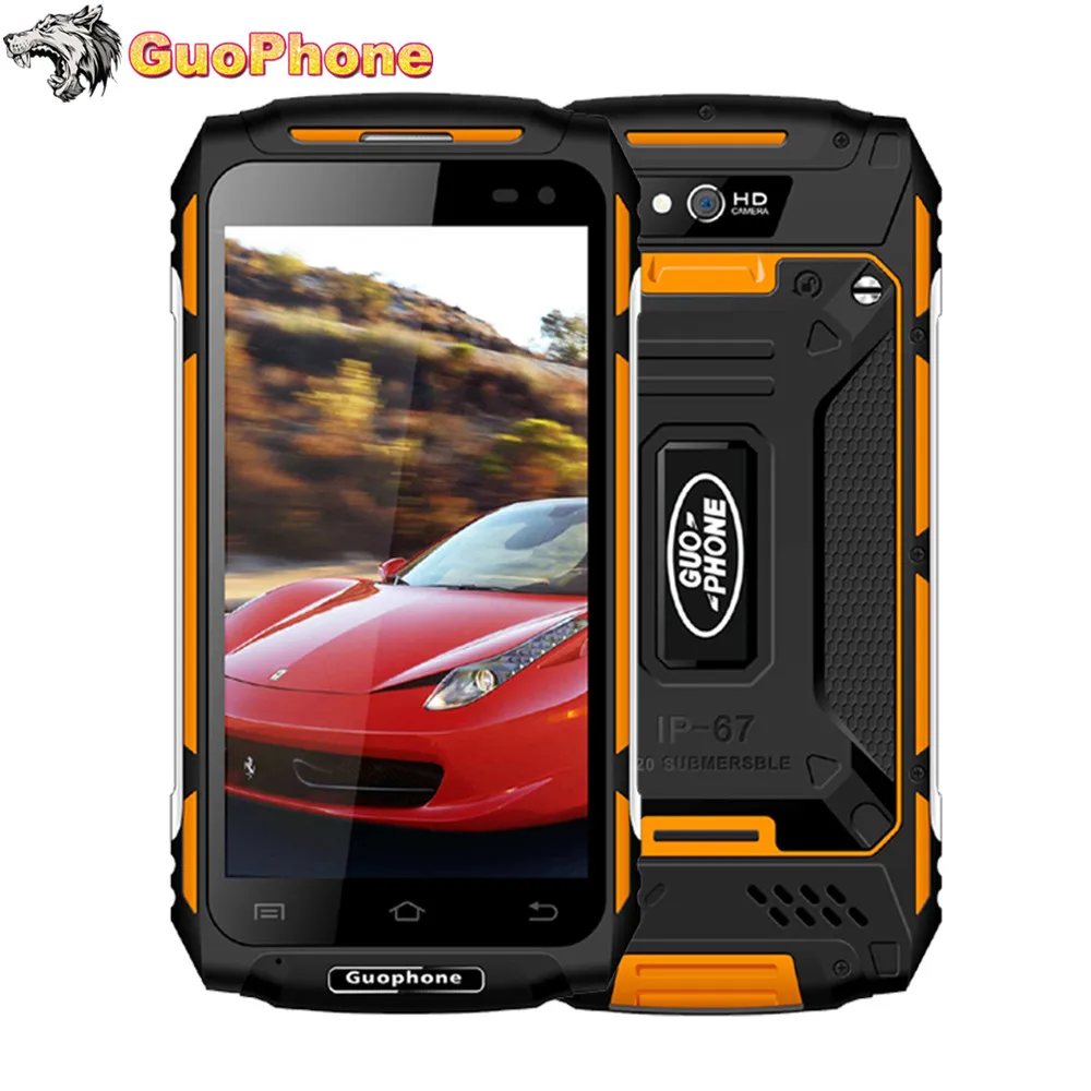Guophone X2 5," 5500 мАч MTK6737 четырехъядерный процессор 2 Гб ОЗУ 16 Гб ПЗУ Android 6,0 gps 8MP 3g WCDMA LTE водонепроницаемый смартфон Rover X2
