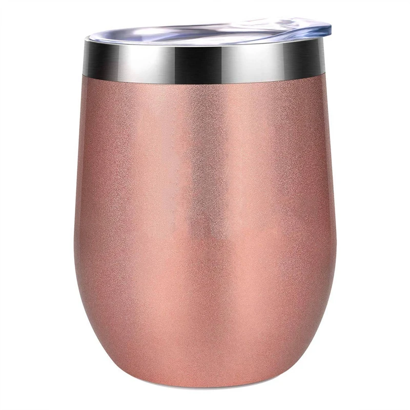 12 унций из нержавеющей стали изолированные бокалы для вина с двойными стенками