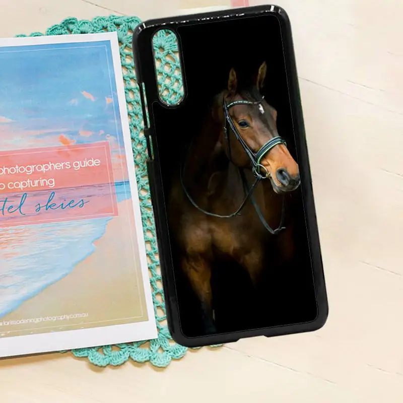 

Galloping horse Phone Case Silicone TPU+PC For Samsung S20 10 9 8 Plus Note20 10 9 8 7 Plus ultra