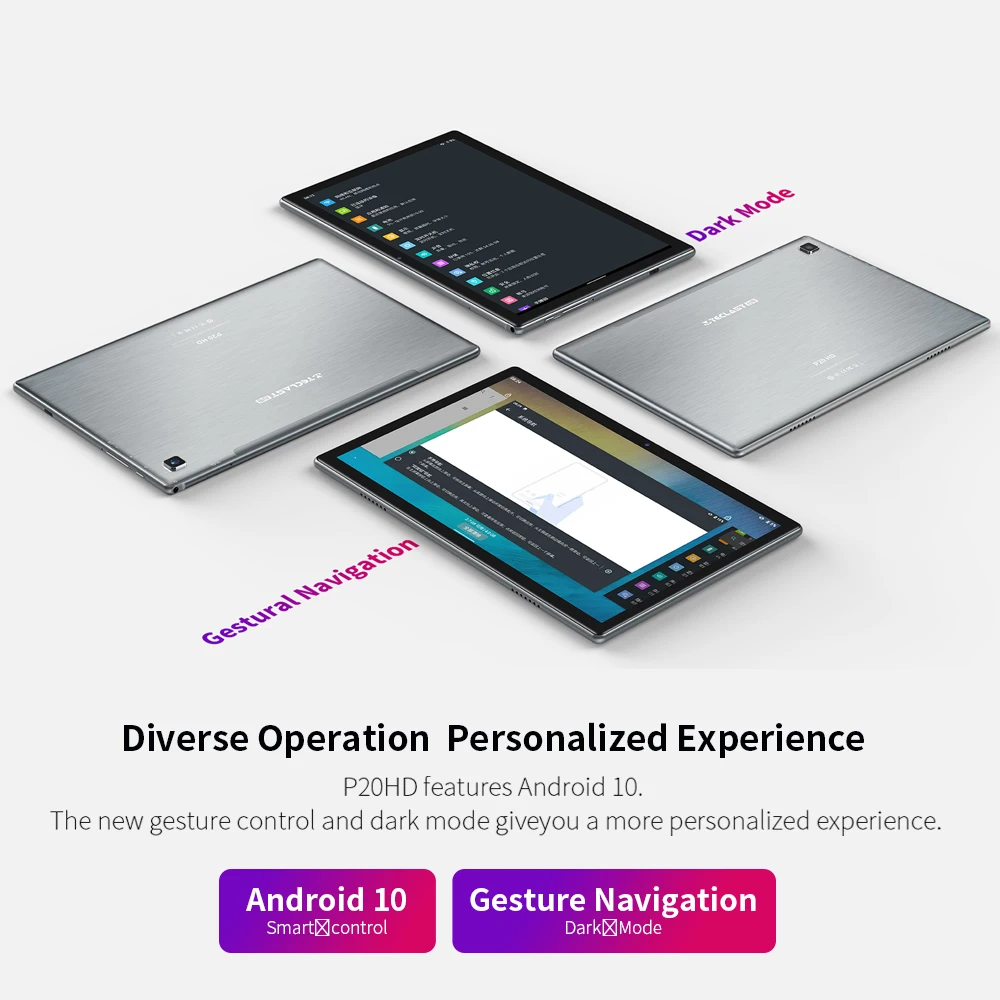 Teclast P20HD планшет на Android 10 восемь ядер экран 1 дюйма 4 Гб + 64 ГБ | Компьютеры и офис