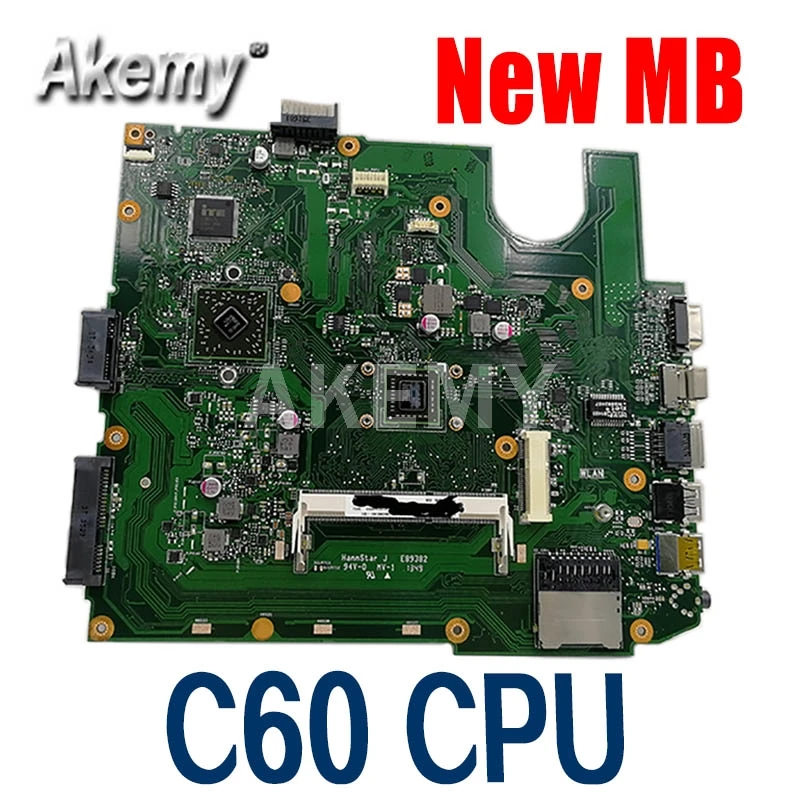 

Akemy X45U MAIN_BD._ C60 2 ядра Процессор REV 2,1 Материнская плата ASUS X45U A45U материнская плата для ноутбука