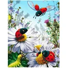 Цветок Лилия бабочка алмазная живопись 5d Сделай Сам полный квадратный алмаз вышивка крестом горный хрусталь домашний декор фотографии