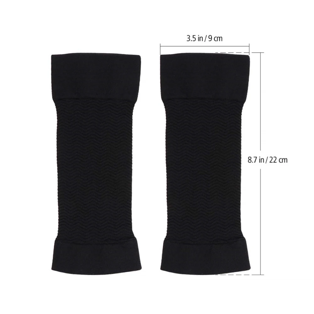 

1Pair Arm Sleeve Weight Loss Slimming Arm Shaper Massager Sleeve Wrap Weight Loss Slim Arm Belt Fat Burning Running Arm Warmers