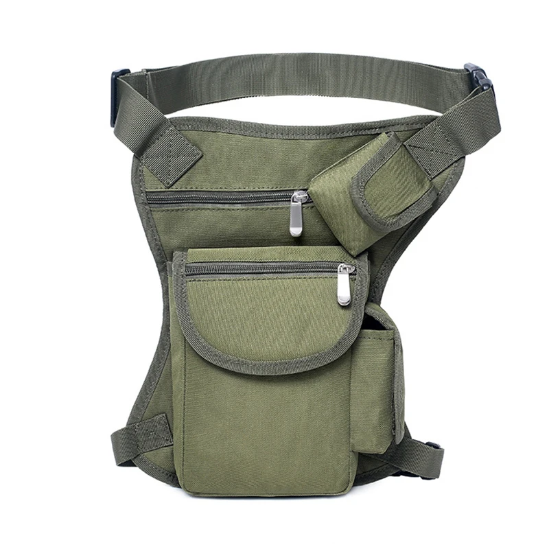 

Outdoor Leisure Sports Leg Bag Riding Canvas Mountaineering Waist Hanging Portable Leg Bag Tactical Multifunctional Leg Bag