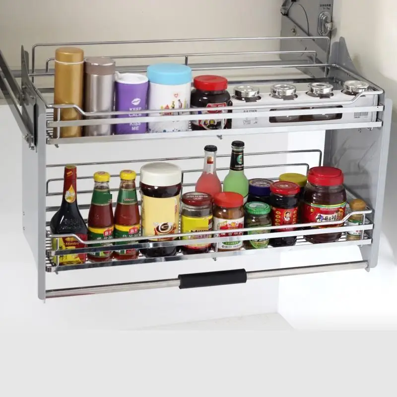 

Rack Cucina Drawer For Cupboard Storage Pantry Organizer Cestas Para Organizar Hanging Cocina Cuisine Kitchen Cabinet Basket
