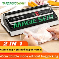 magic seal vacuum sealing machine automatic commercial food sealing machine small household sealing packaging machine ms400