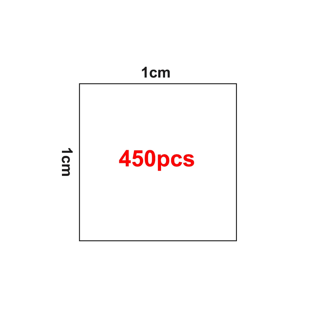 

450pcs/lot Colorful Crystal Mosaic Tiles 1cm Square DIY Mosaic Stone Handmade Creative Materials for Children Kid Craft