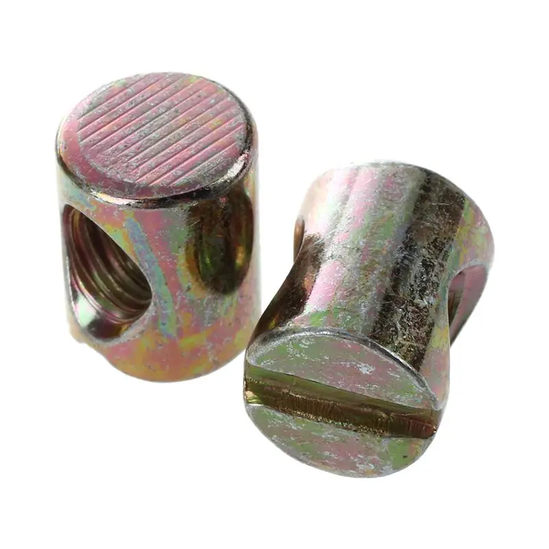 10 шт. болты M6 крестообразные шлицевые мебельные гайки для кроваток стульев|Гайки|