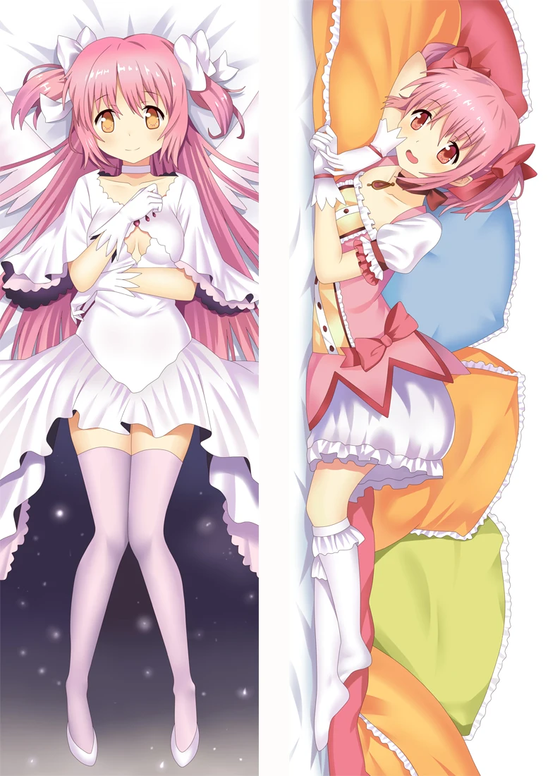 

July 2016 update Puella Magi Madoka Magica character Kyoko Sakura Akemi Homura & Kaname Madoka body pillowcase cover