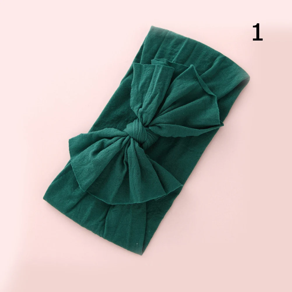 28 цветов Детская повязка на голову тюрбан завязанные волосы для маленьких