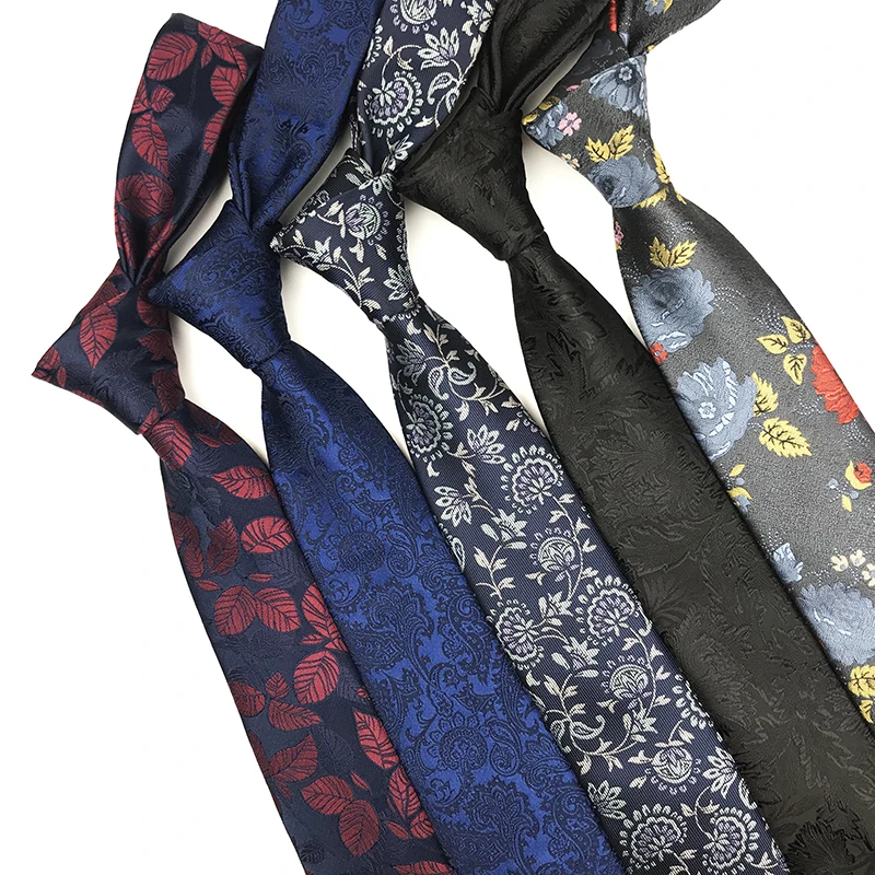 Высокое качество микрофибры Тканые 7 см тонкие галстуки для Для мужчин в полоску