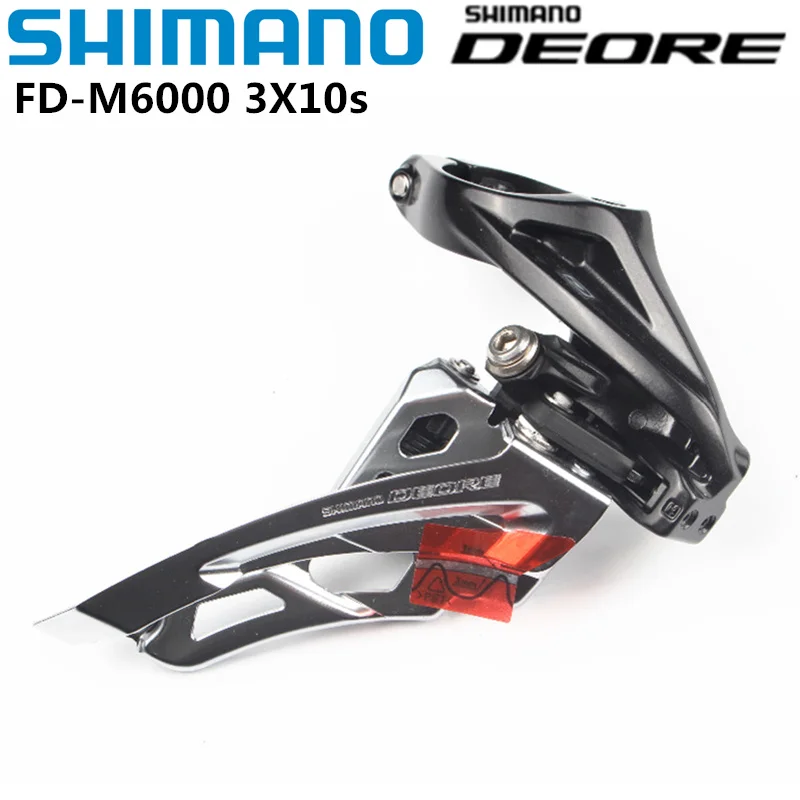 

Shimano Deore M6000 30 Speed Mountain Bicycle Front Derailleur - FD-M6000-D 3x10 Speed MTB Free Shipping