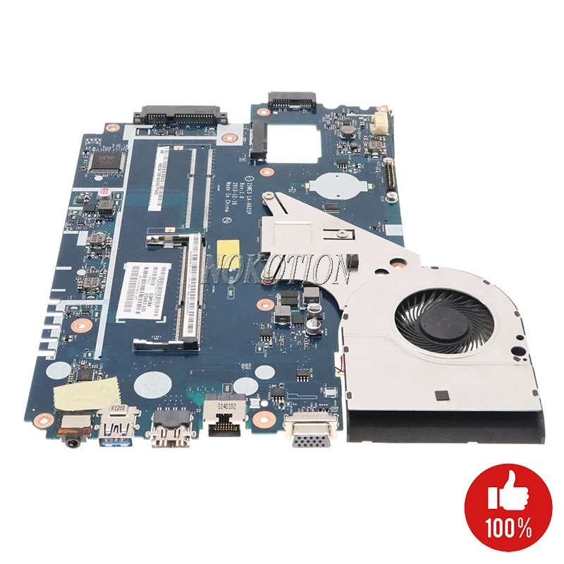 NOKOTION Z5WE3 LA-A621P материнская плата для ноутбука Acer E1-510 DDR3 NBC3911001 NB.C3911.001 основная SR1SE