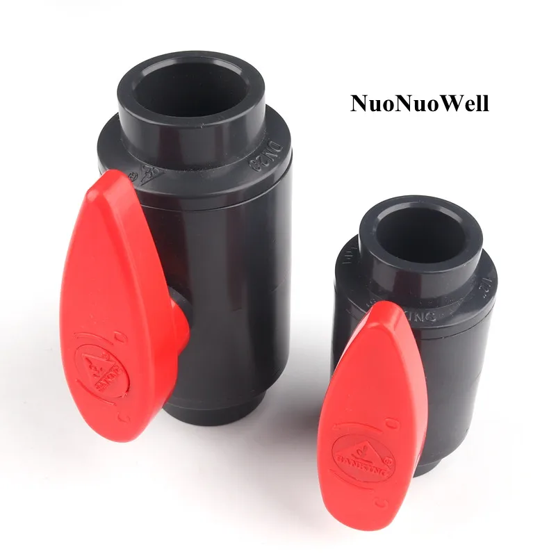 1 шт. 20 ~ 63 мм Высокое качество UPVC глобус клапан домашний сад водопроводная муфта