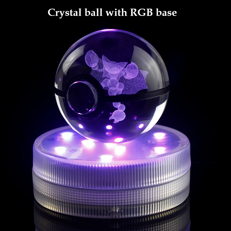 dropship 2 inch 50mm crystal glass ball action figure creative christmas birthday gifts home decoration free global shipping