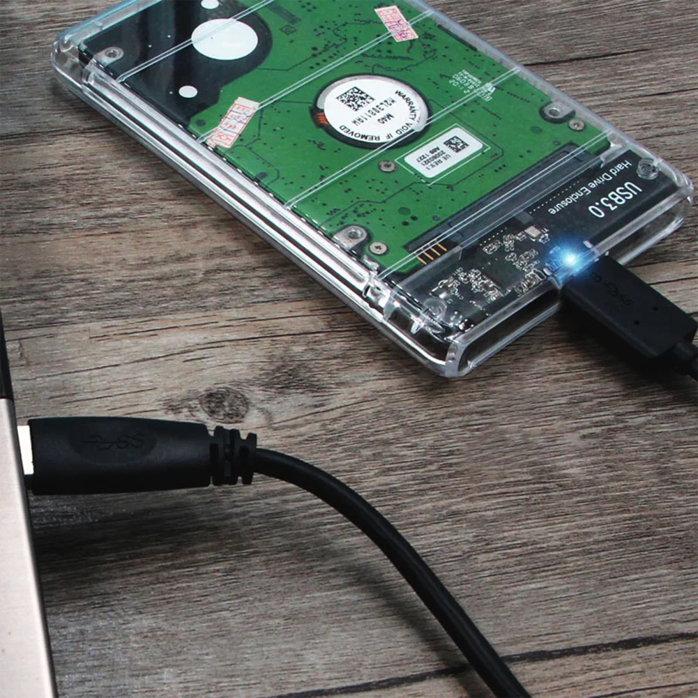 Высокая Скорость 2 5 &quotUSB 3 0 SATA HDD корпус SSD твердотельный накопитель внешний