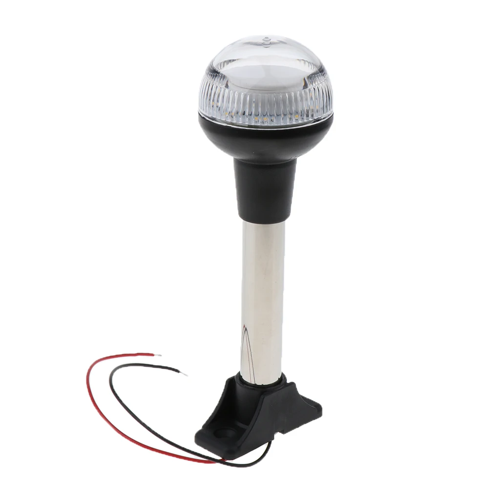 

Round Shape Splashproof 360° Warm White LED 12V Marine Yacht Navigation Anchor Existing Anchor Vessel Lights