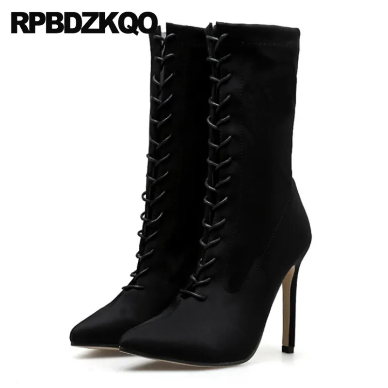 Туфли на высоком каблуке с острым носком стильная женская обувь Тренд Экстрим