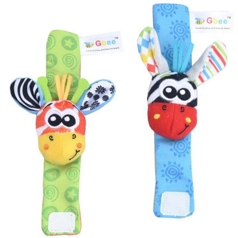 

Baby Sock Toys Foot Finders Socks & Wrist Rattles for Infants Developmental Toys Babies & Infant Boys & Girls Essentials Perfect