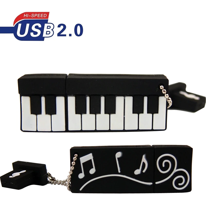 USB флеш накопитель с клавиатурой пианино 64 гб 2 0 мб 32 гб|USB флэш-накопители| |
