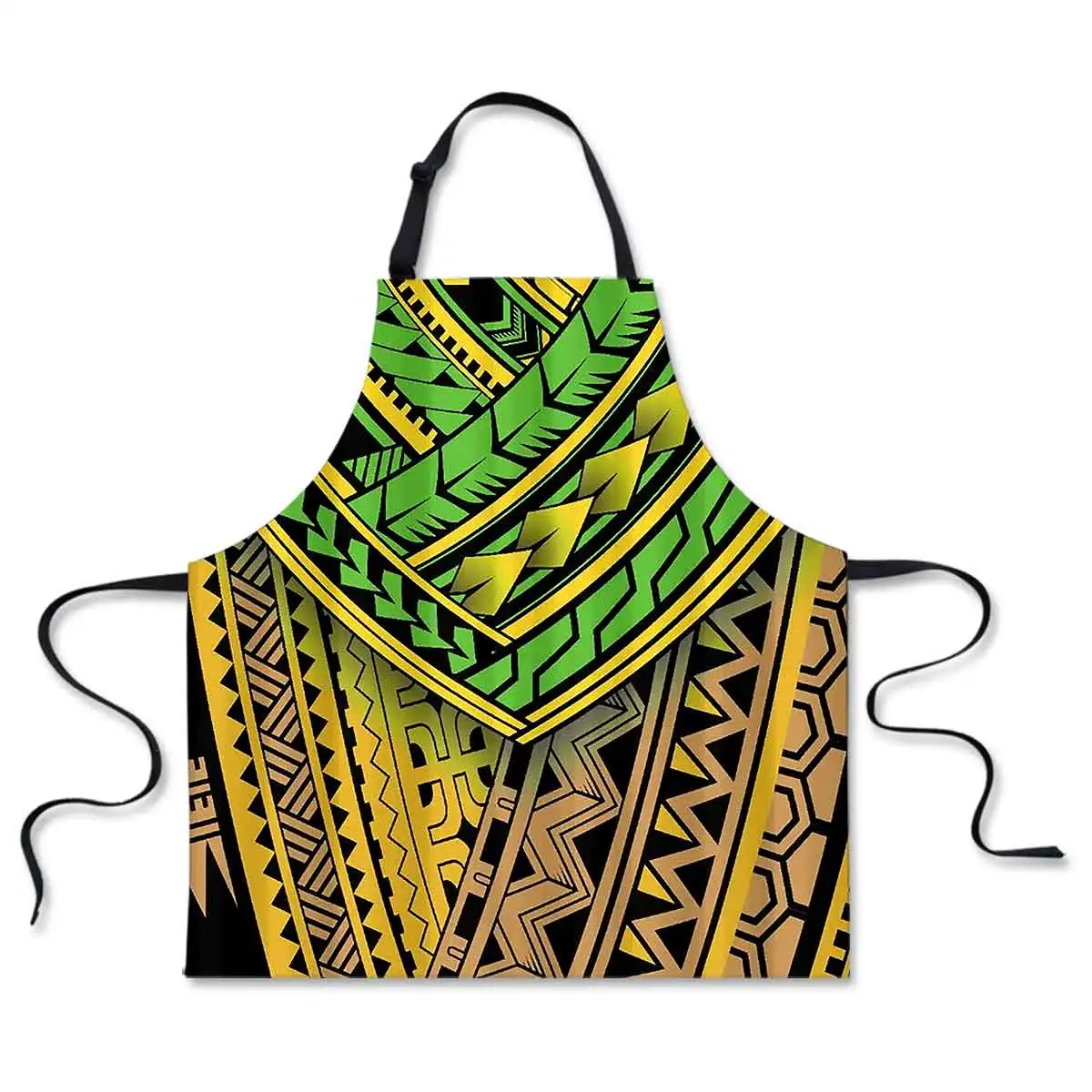 

Kitchen Apron Funny African Tribal Print Adjustable Bibs Woman Pinafore Cooking Baking Party Cleaning Cute Aprons For Women
