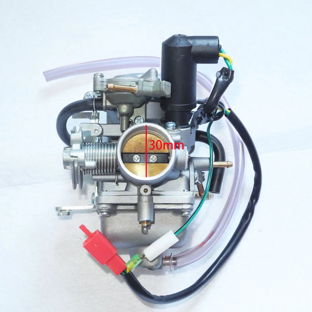 30mm PD30J Carburetor for 250cc water cooled Engine 172MM CF250 CH250 CN250 ATV Moped Go kart Buggy | Автомобили и мотоциклы