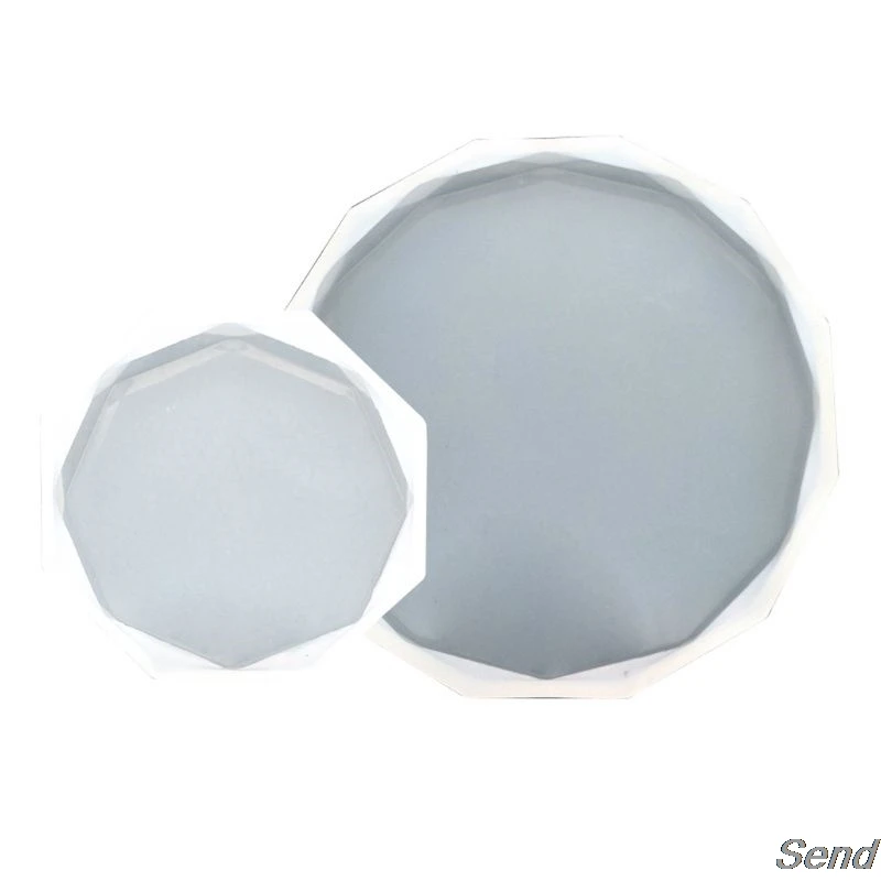 2 шт. силиконовая форма для подстаканника под УФ-смолу | Украшения и аксессуары