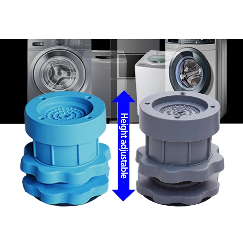 

4 шт., прокладки для ножек стиральной машины, Антивибрационная шайба, Нескользящие резиновые ножки, защита ножек стула, настольные аксессуар...