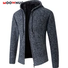 Кардиган мужской весенне-осенний, Повседневный, в полоску, с длинными рукавами, теплый, 2020