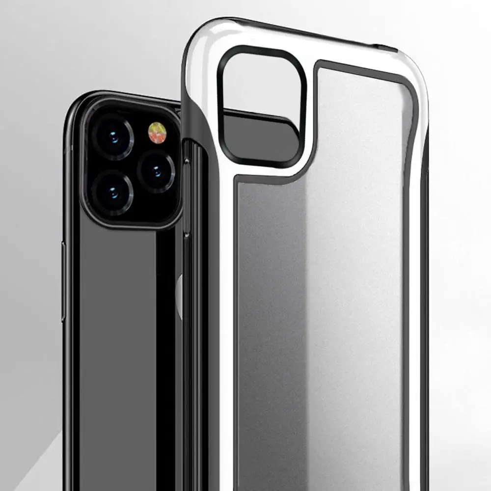 Хит продаж гибридный противоударный Прозрачный чехол для iPhone 11/ Pro Max