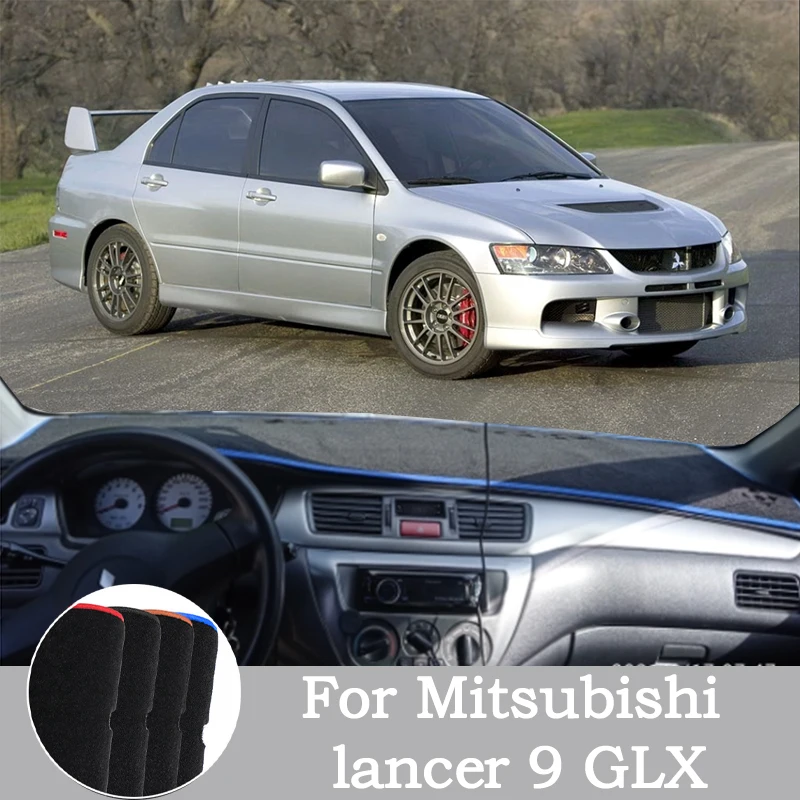 Противоскользящая накладка на приборную панель для Mitsubishi lancer 9 GLX 2004 2005 2006 2007