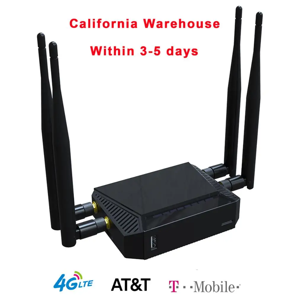 ZBT WE3926 4G Wi-Fi роутер беспроводной 4G модем стандартная Совместимость с ATT T-Mobile сим-Карта сильный сигнал Wi-Fi