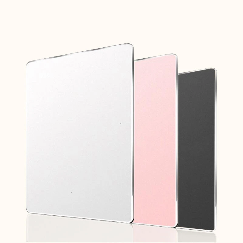 

CHYI Mouse Pad Aluminum Alloy Gaming Mouse Mat Non-Slip Rubber Waterproof Mousepad Ergonomic Desk Mat For PC Laptop Accessories