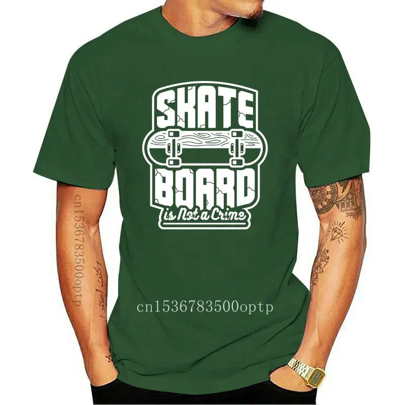 

Skate Board T-Shirt. 100% Cotton Premium Tee New Big Tall Tee Shirt