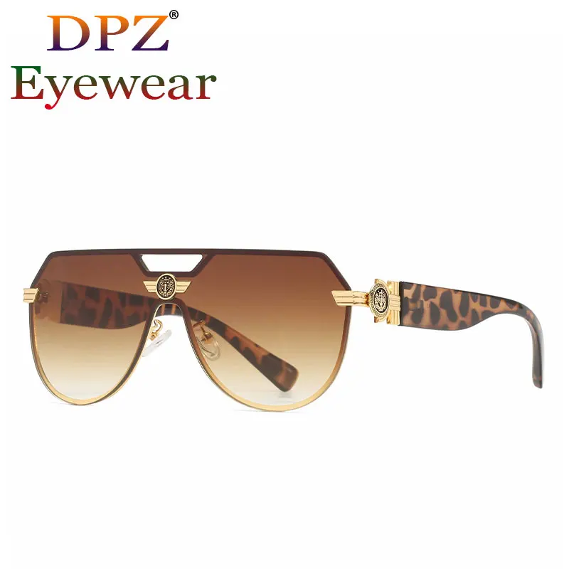 Солнцезащитные очки-авиаторы мужские и женские с леопардовым принтом 2021 |