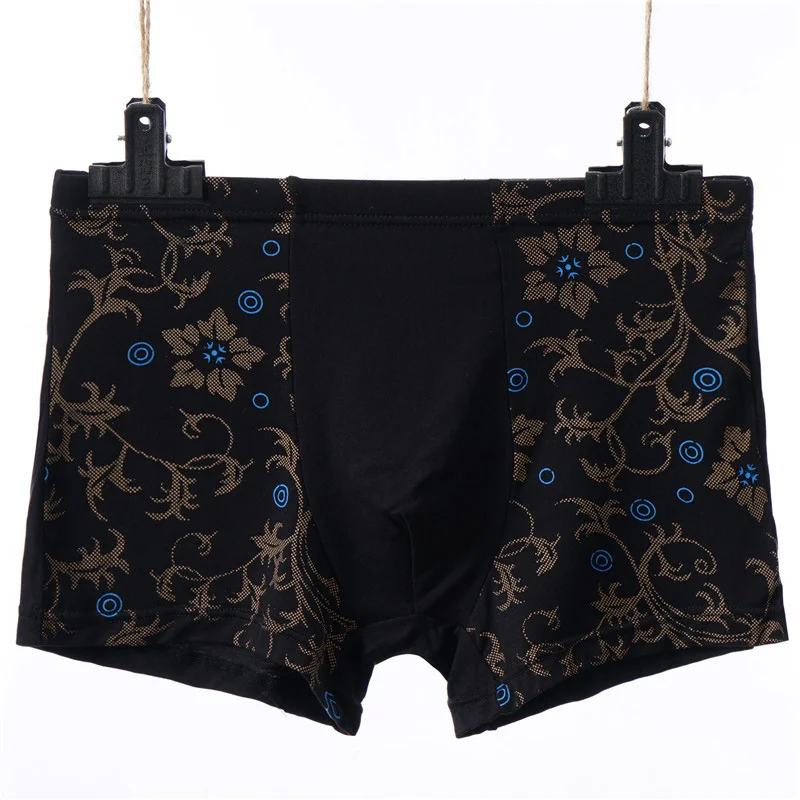 

New mens underwear boxers men loose boxershort panties man boxeur homme underpants calzoncillos bamboo Plus Size 4XL 5XL 6XL 7XL