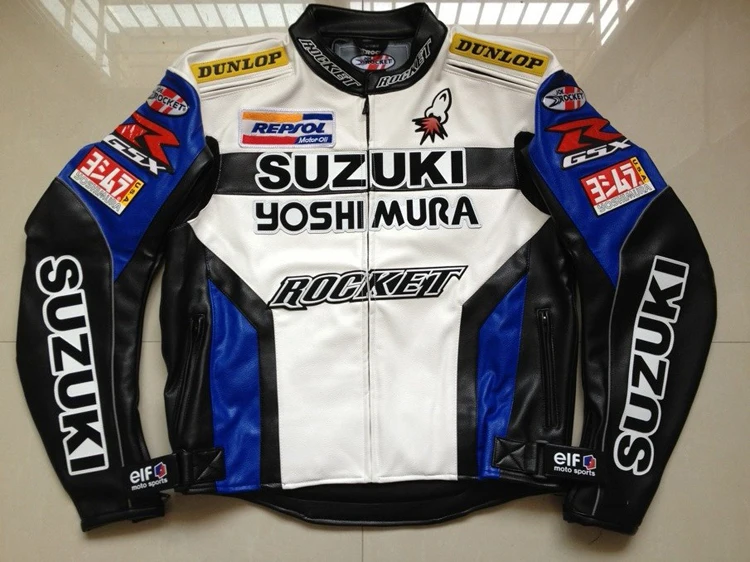 Мужская мотоциклетная куртка из ПУ кожи с защитой от воды|Куртки| |