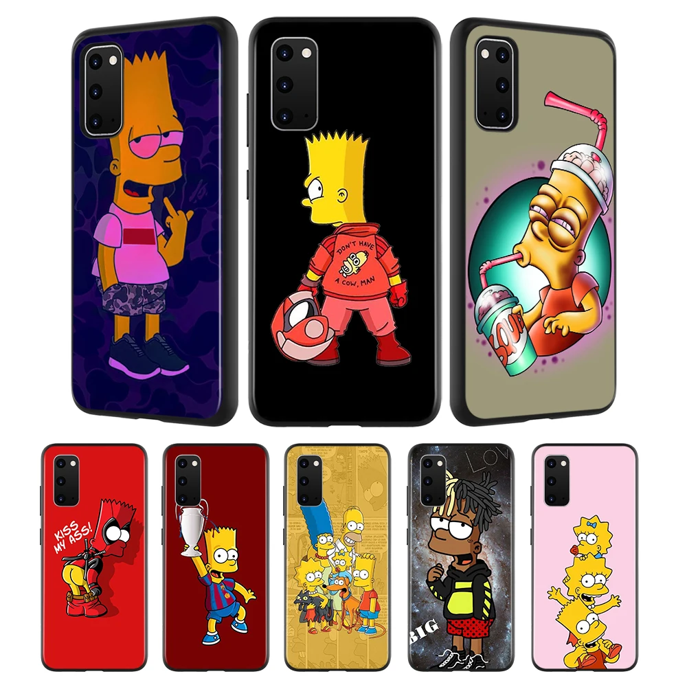 

The Simpson Boys For Samsung Galaxy A01 A11 A12 A21 A22 A21S A31 A41 A42 A51 A71 A32 A52 A72 A52S Soft Phone Case