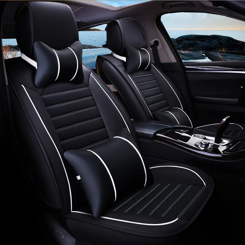 Универсальные автомобильные чехлы на сиденья для Alfa Romeo 147 156 159 166 Giulia Giulietta Mito Stelvio