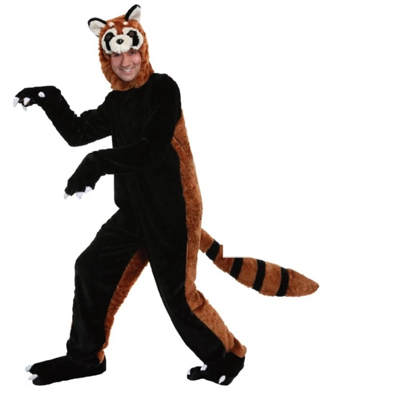 Пижама-Кигуруми для косплея Серый Енот | Тематическая одежда и униформа