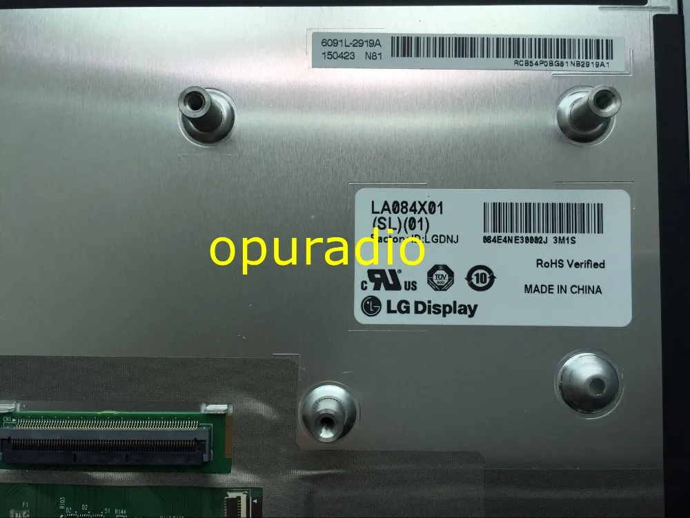 Оригинальный Новый 8 4 дюймовый ЖК дисплей LA084X01(SL)(01) LA084X01 SL01 с конденсатором
