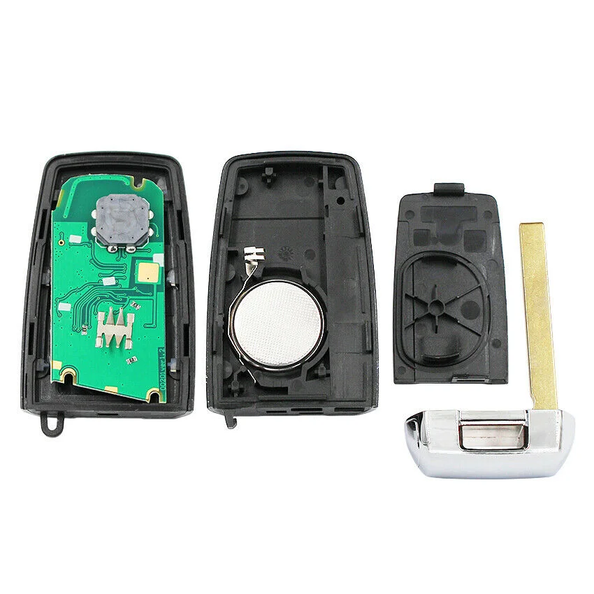 Сменный пульт дистанционного управления KEYECU брелок с 4 кнопками 315 МГц/433 МГц/868