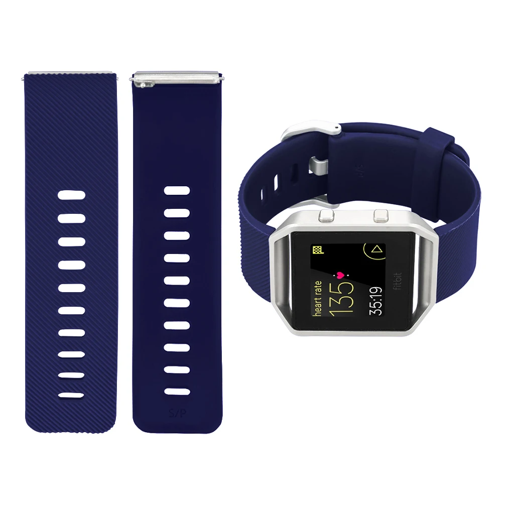 Классические мягкие силиконовые регулируемые сменные спортивные часы ремешок с