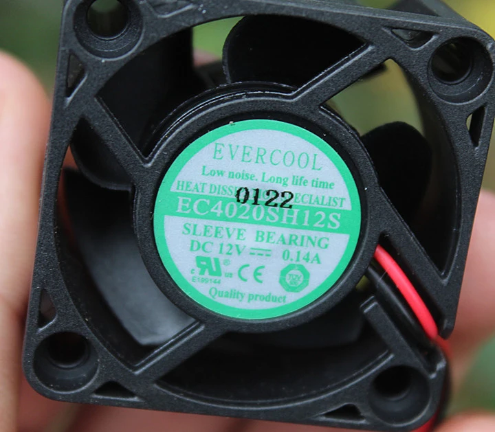 Мини 40 мм бесщеточный небольшой вентилятор шасси охлаждающий вытяжной большой