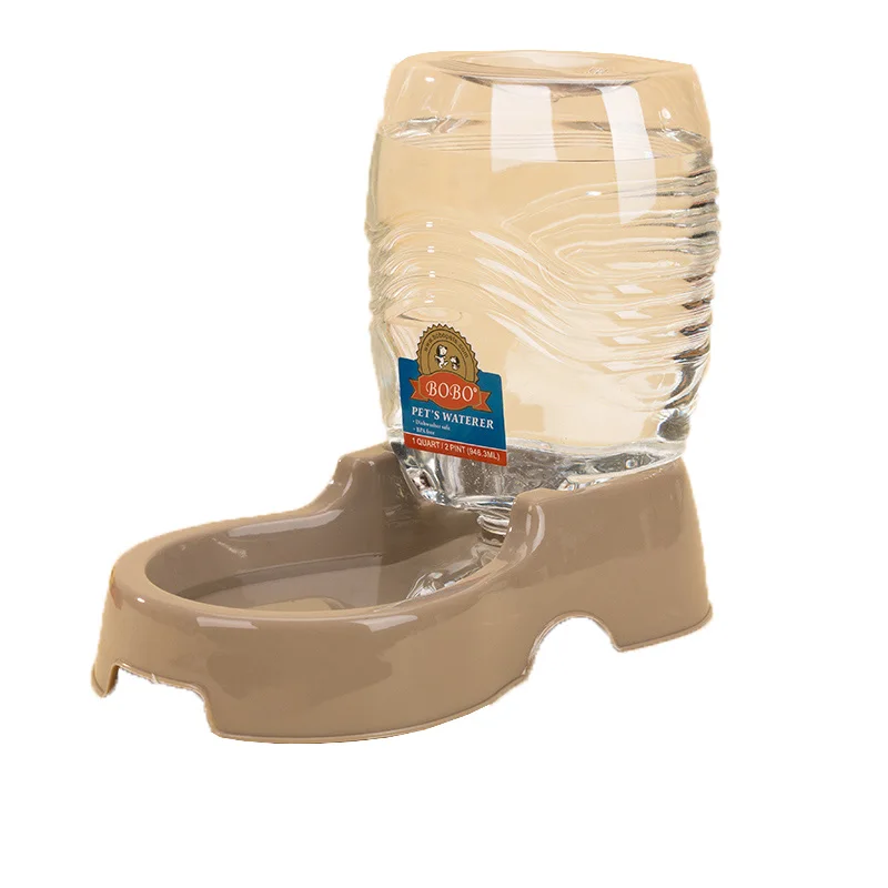 Кормушка для домашних животных пластиковый автоматический собачий контейнер