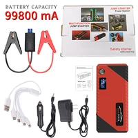 99800mah car jump starter power bank 1200a portable car battery booster charger 12v starting device for petrol diesel car